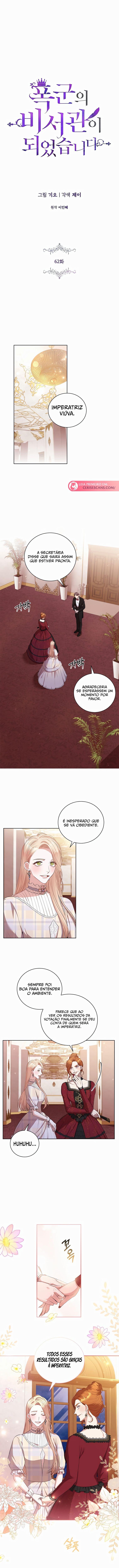 Sou a secretária do tirano Capítulo 62 Página 2