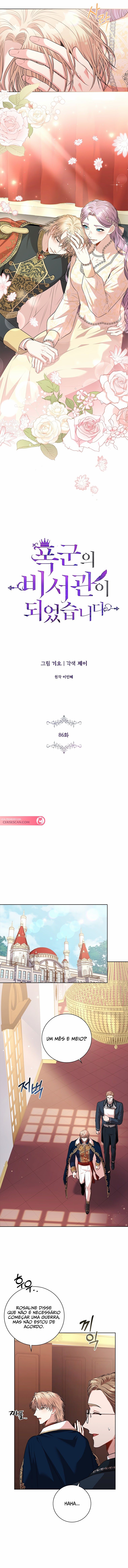 Sou a secretária do tirano Capítulo 86 Página 4