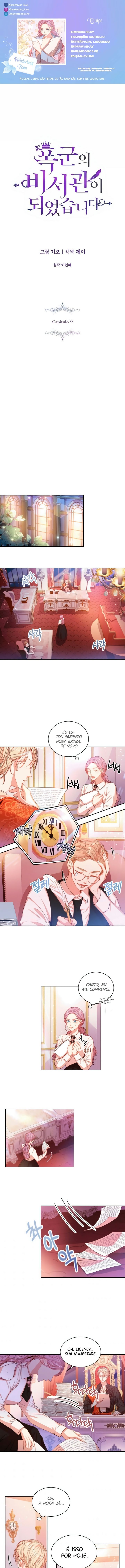 Sou a secretária do tirano Capítulo 9 Página 1