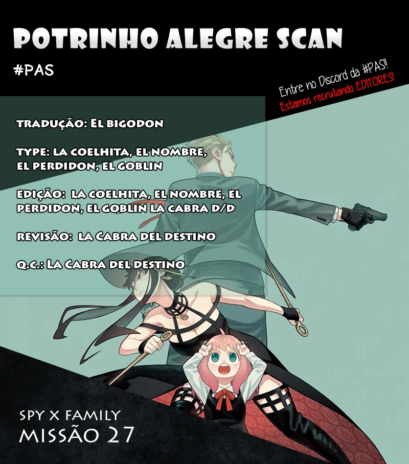 SPY×FAMILY Capítulo 27 Página 1