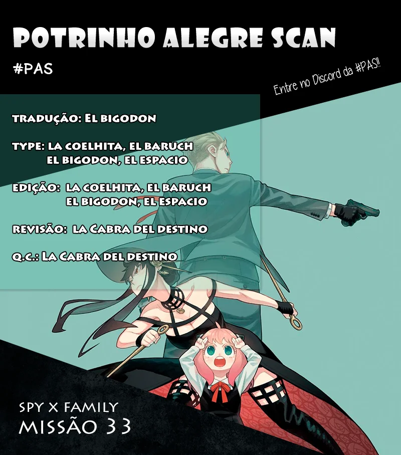 SPY×FAMILY Capítulo 33 Página 1