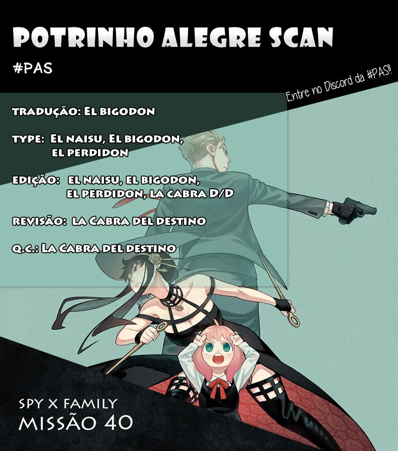 SPY×FAMILY Capítulo 40 Página 1