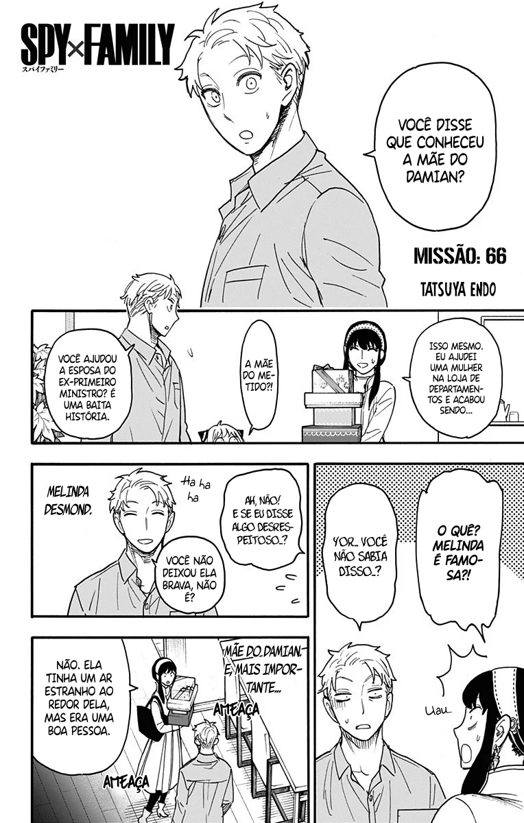 SPY×FAMILY Capítulo 66 Página 2