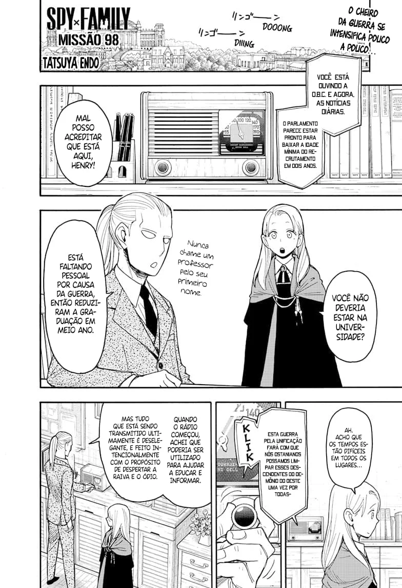 SPY×FAMILY Capítulo 98 Página 2