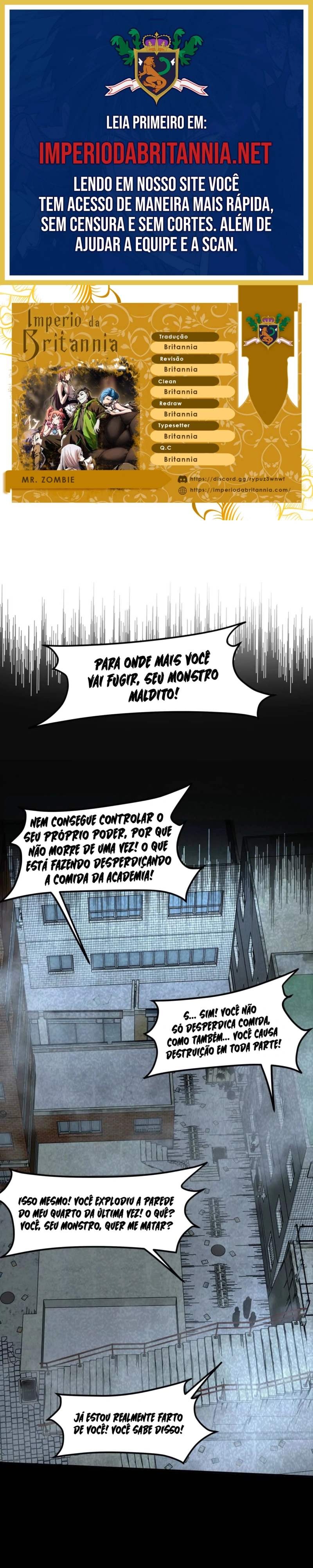 Sr. Zumbi Capítulo 152 Página 1