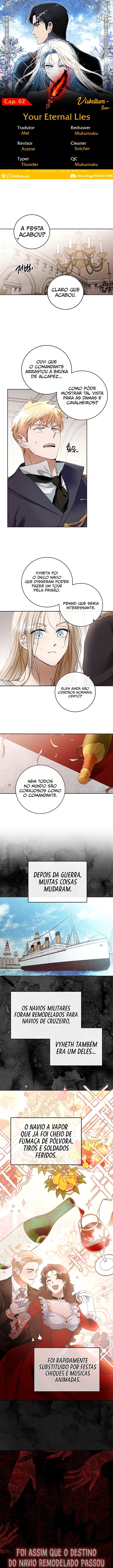 Suas Eternas Mentiras Capítulo 2 Página 1