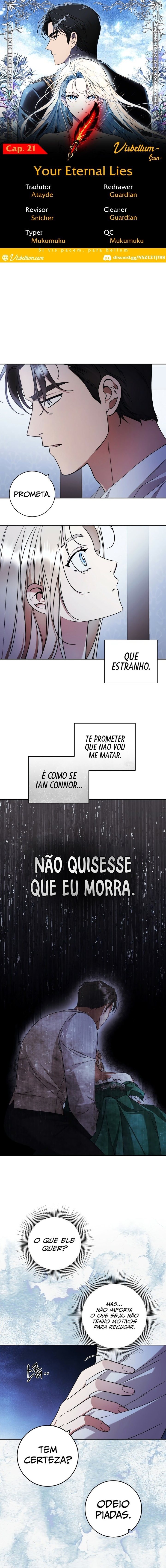 Suas Eternas Mentiras Capítulo 21 Página 1