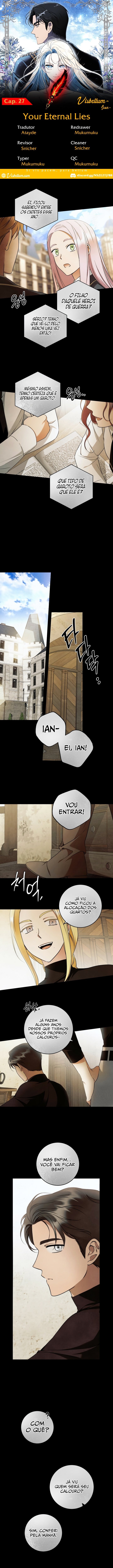 Suas Eternas Mentiras Capítulo 27 Página 1