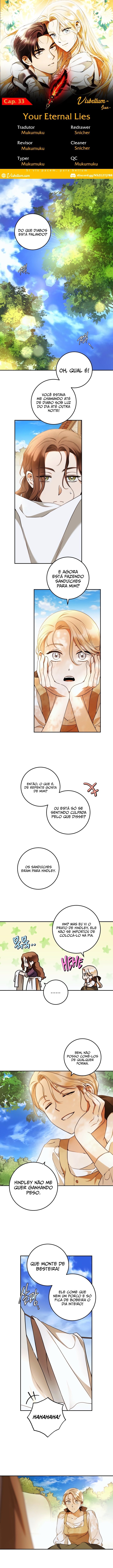 Suas Eternas Mentiras Capítulo 33 Página 1