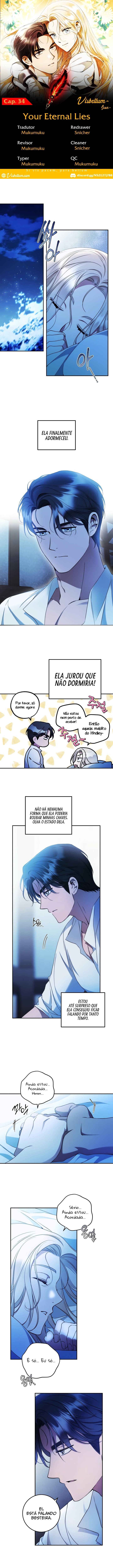 Suas Eternas Mentiras Capítulo 34 Página 1