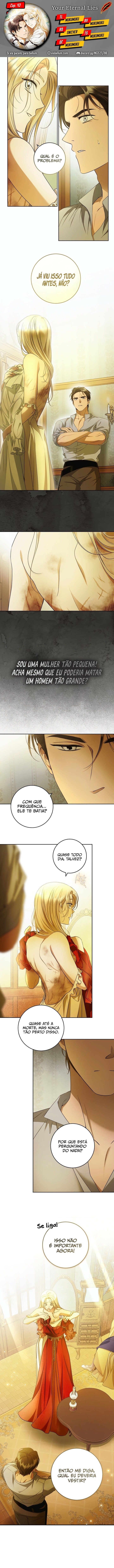 Suas Eternas Mentiras Capítulo 43 Página 1