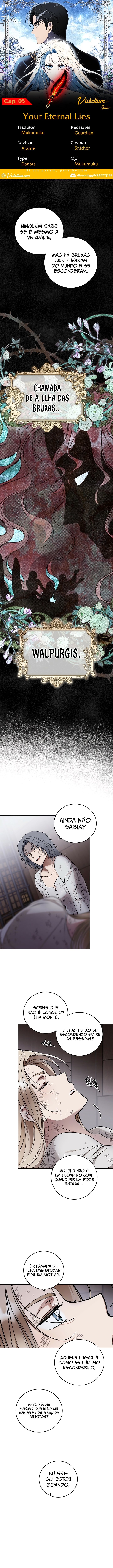 Suas Eternas Mentiras Capítulo 5 Página 1