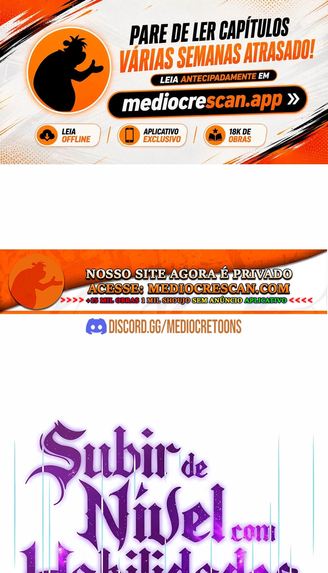 Subir de Nível com Habilidades Capítulo 143 Página 1