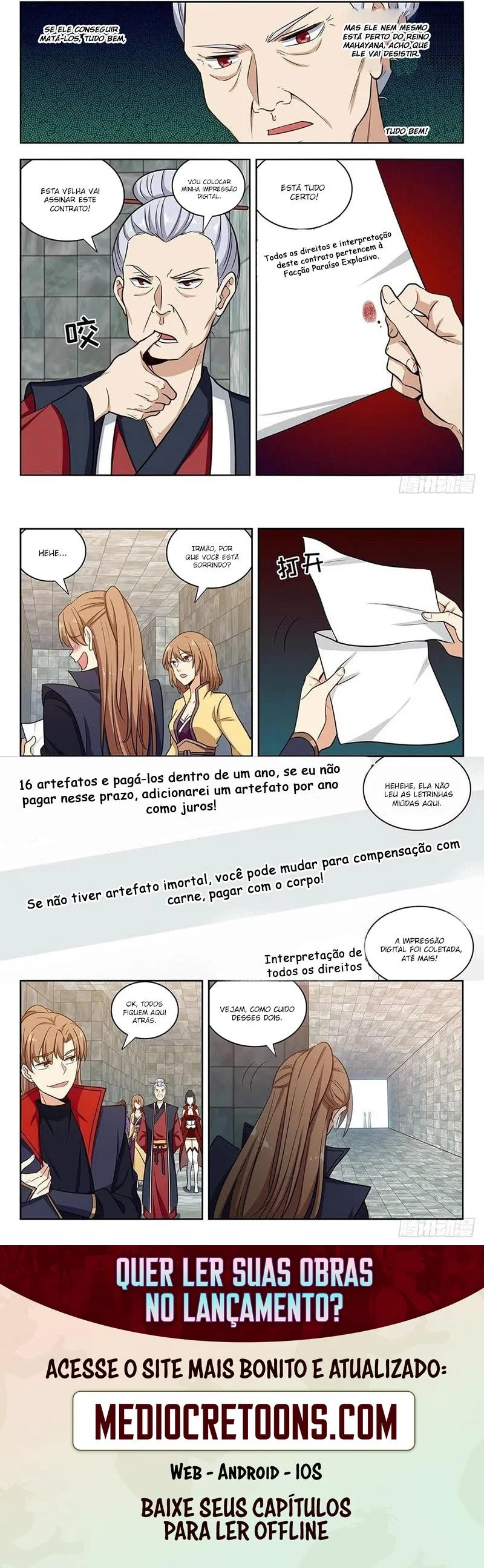 Supremo Sistema De Blefes Capítulo 329 Página 2