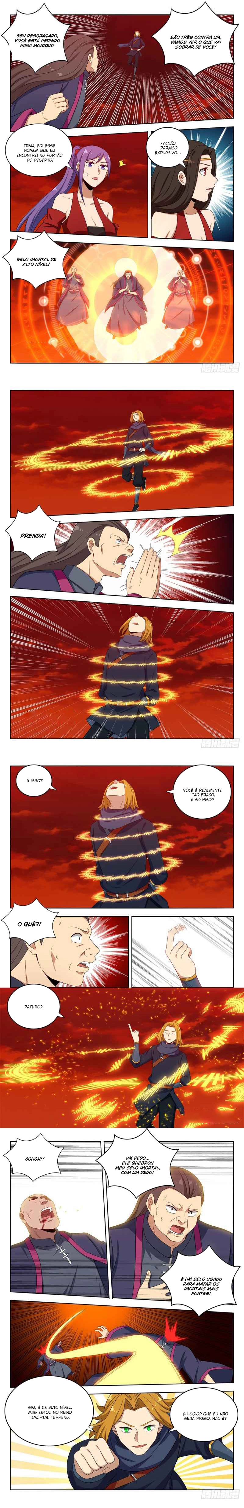 Supremo Sistema De Blefes Capítulo 399 Página 2