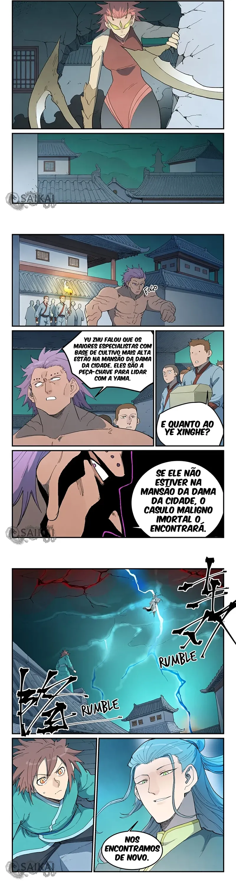 Técnica do Deus Marcial da Estrela Capítulo 772 Página 2