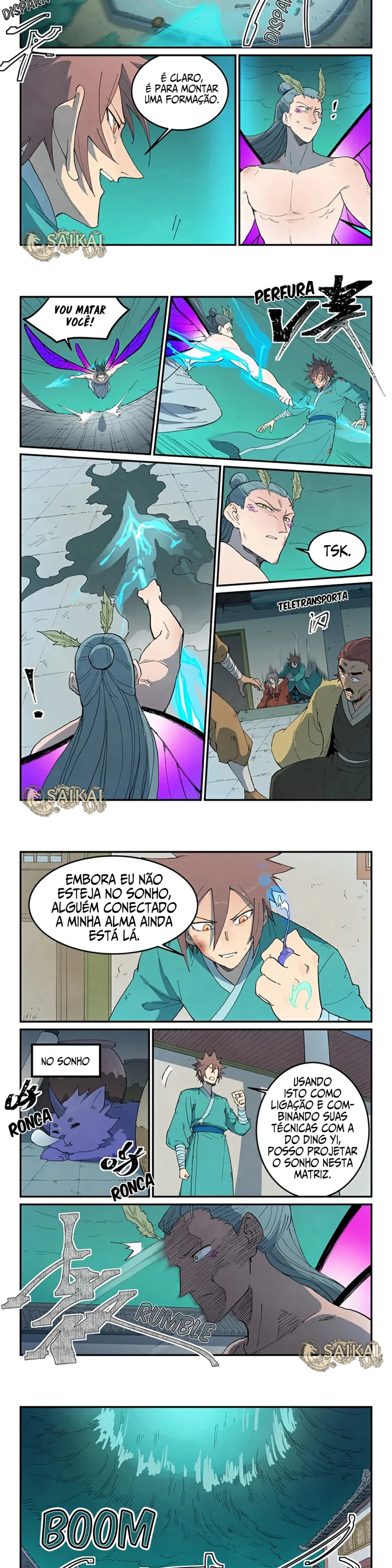 Técnica do Deus Marcial da Estrela Capítulo 784 Página 3