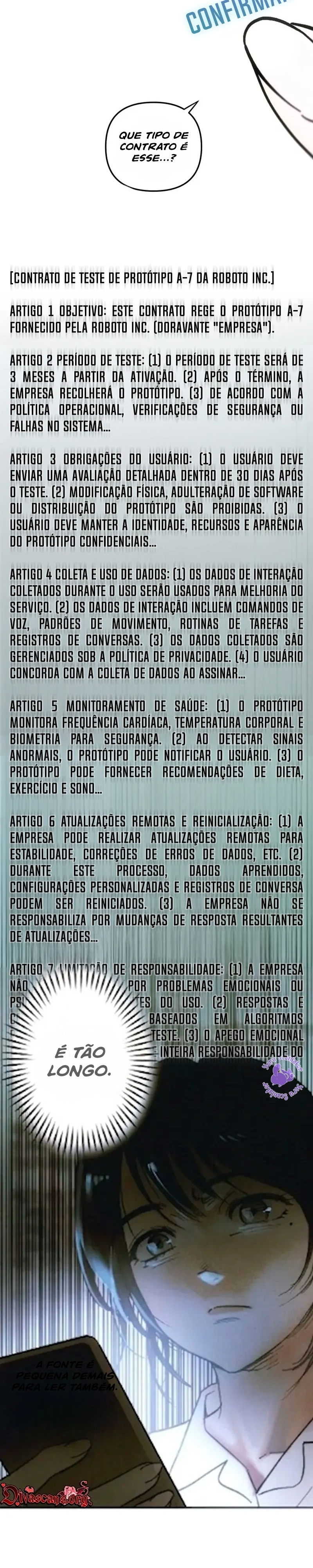 Termos de Uso do Protótipo Capítulo 1 Página 15