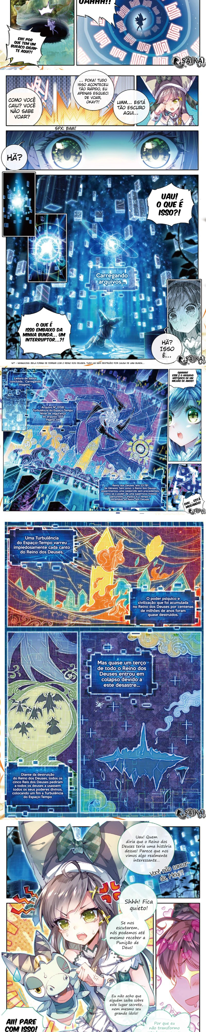 Terra Espiritual (Parte 2.5) - A Lenda do Reino dos Deuses Capítulo 41 Página 5