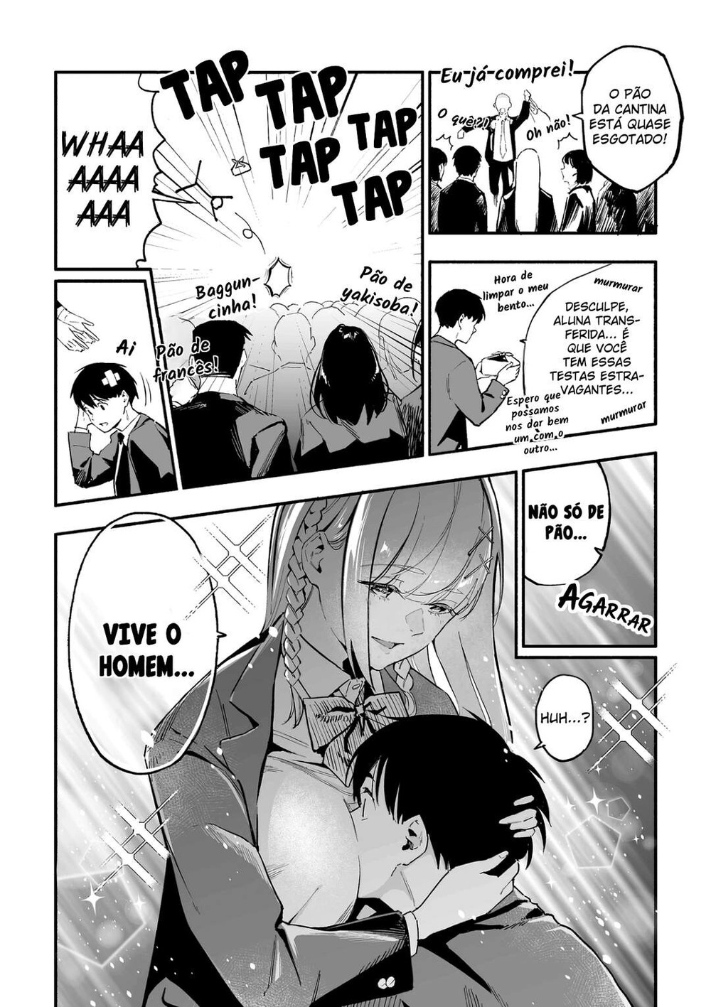 The Angelic Transfer Student and Mastophobia-kun Capítulo 1 Página 5
