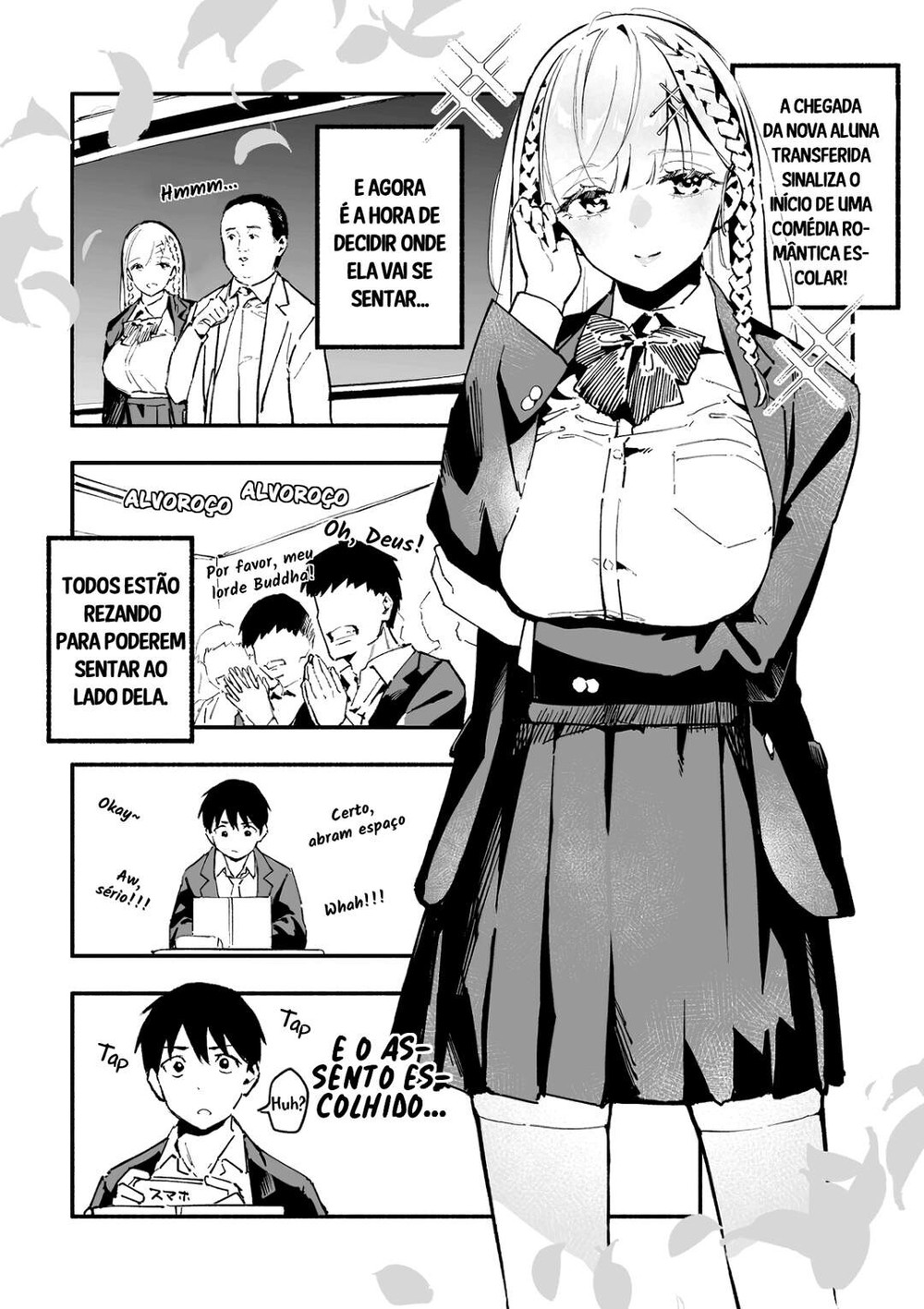 The Angelic Transfer Student and Mastophobia-kun Capítulo 2 Página 2