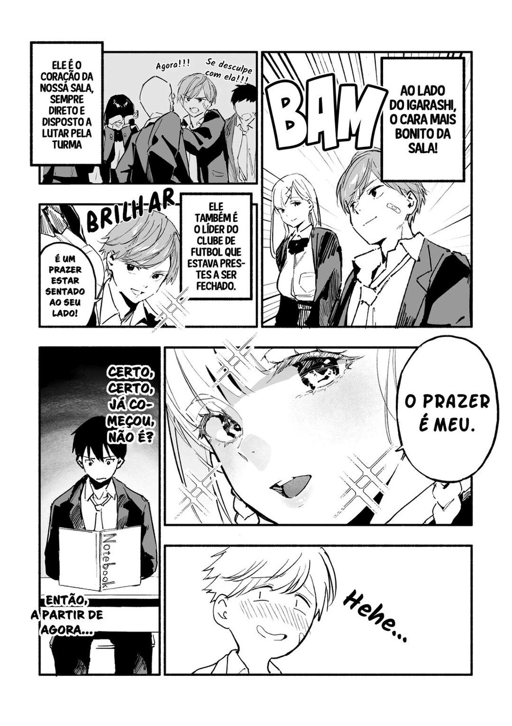 The Angelic Transfer Student and Mastophobia-kun Capítulo 2 Página 3