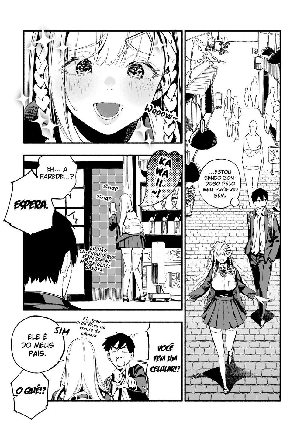 The Angelic Transfer Student and Mastophobia-kun Capítulo 3 Página 5