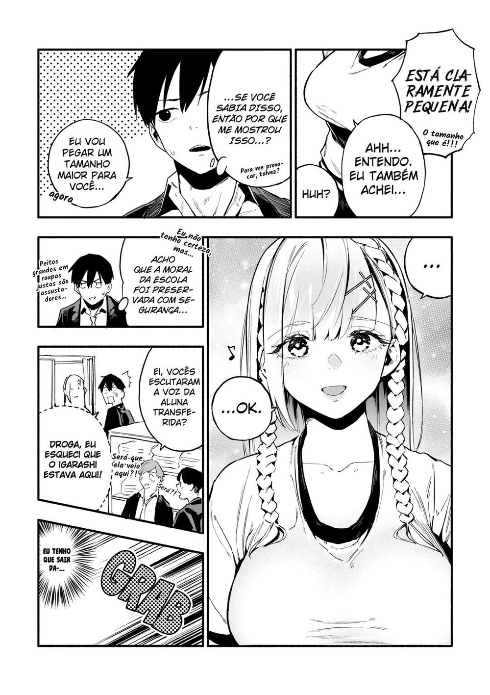 The Angelic Transfer Student and Mastophobia-kun Capítulo 4 Página 5
