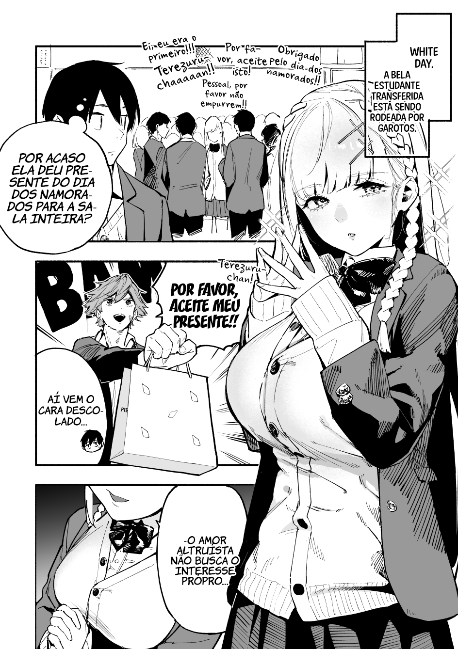 The Angelic Transfer Student and Mastophobia-kun Capítulo 7 Página 2
