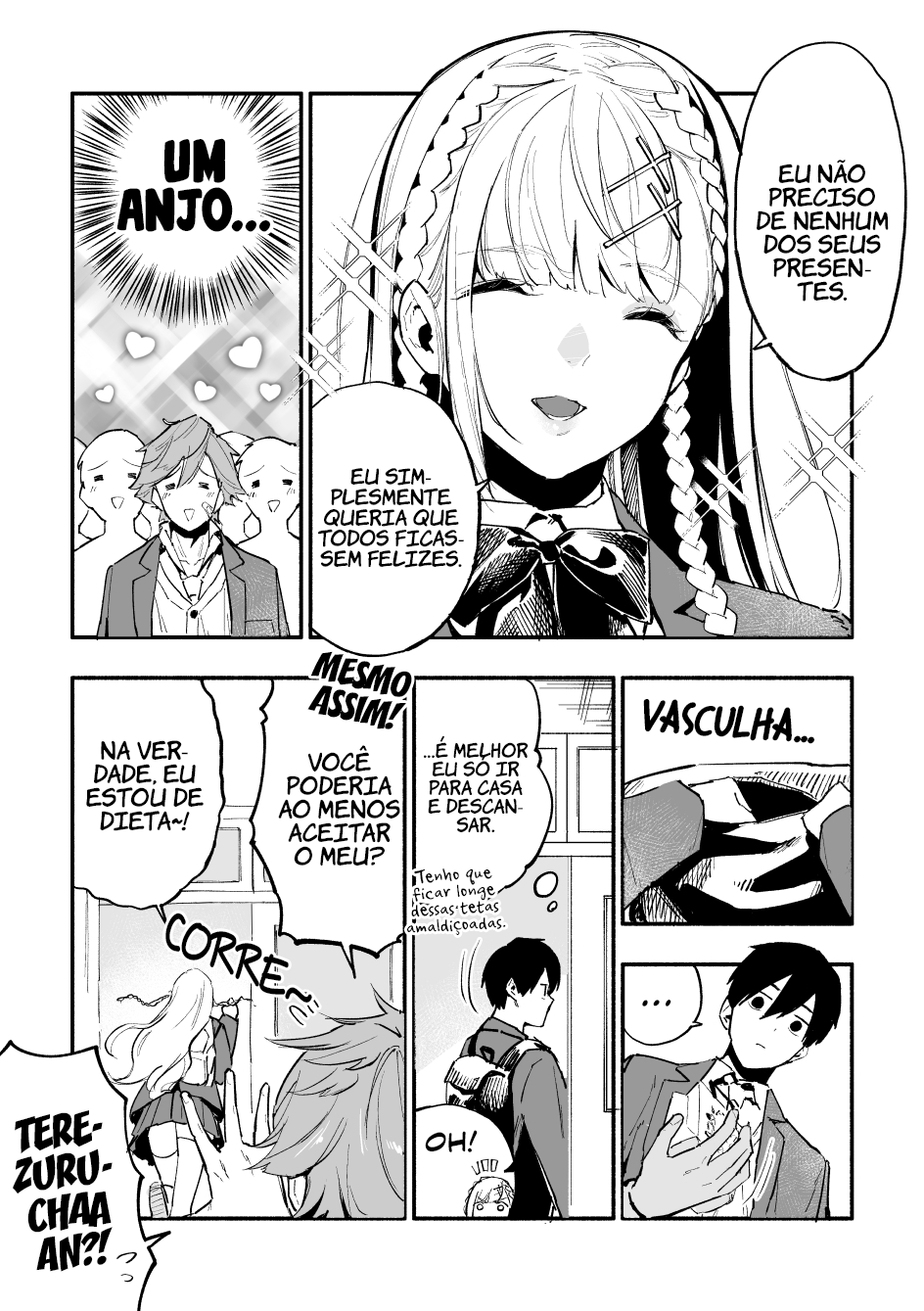 The Angelic Transfer Student and Mastophobia-kun Capítulo 7 Página 3