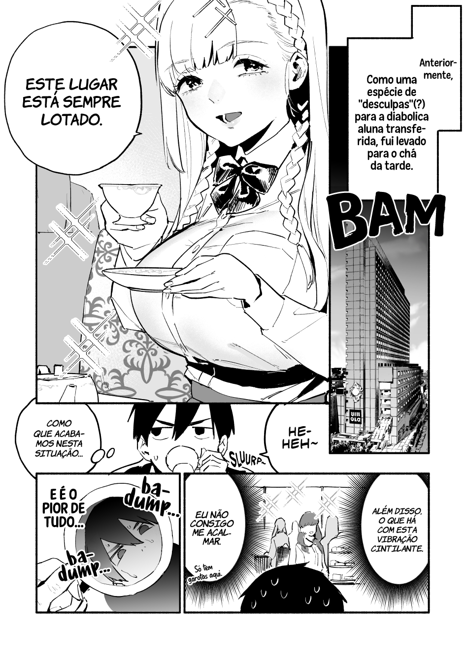 The Angelic Transfer Student and Mastophobia-kun Capítulo 8 Página 2