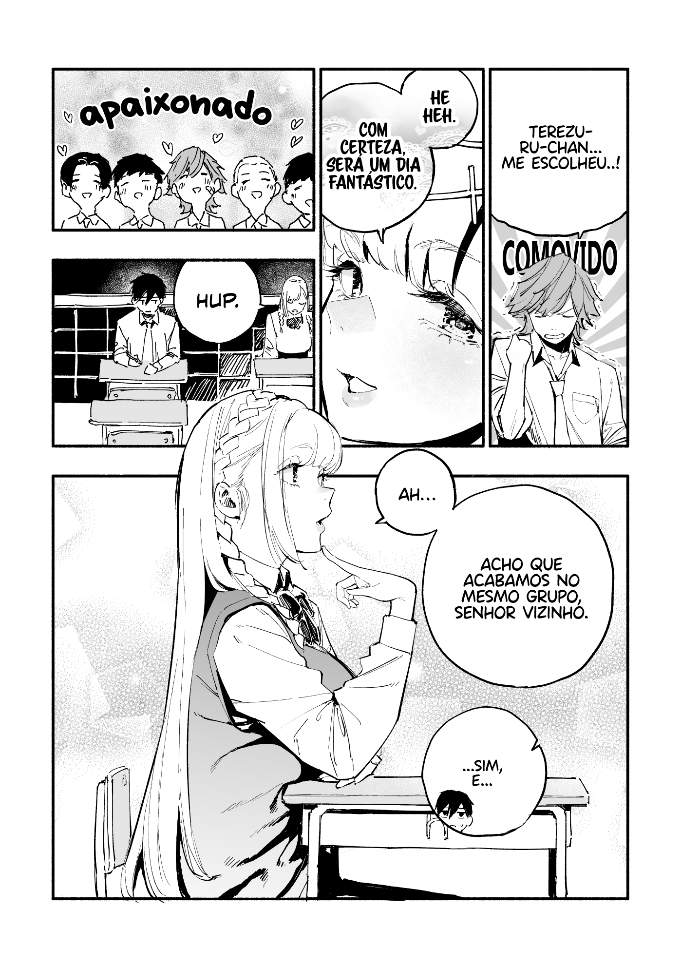 The Angelic Transfer Student and Mastophobia-kun Capítulo 9 Página 4