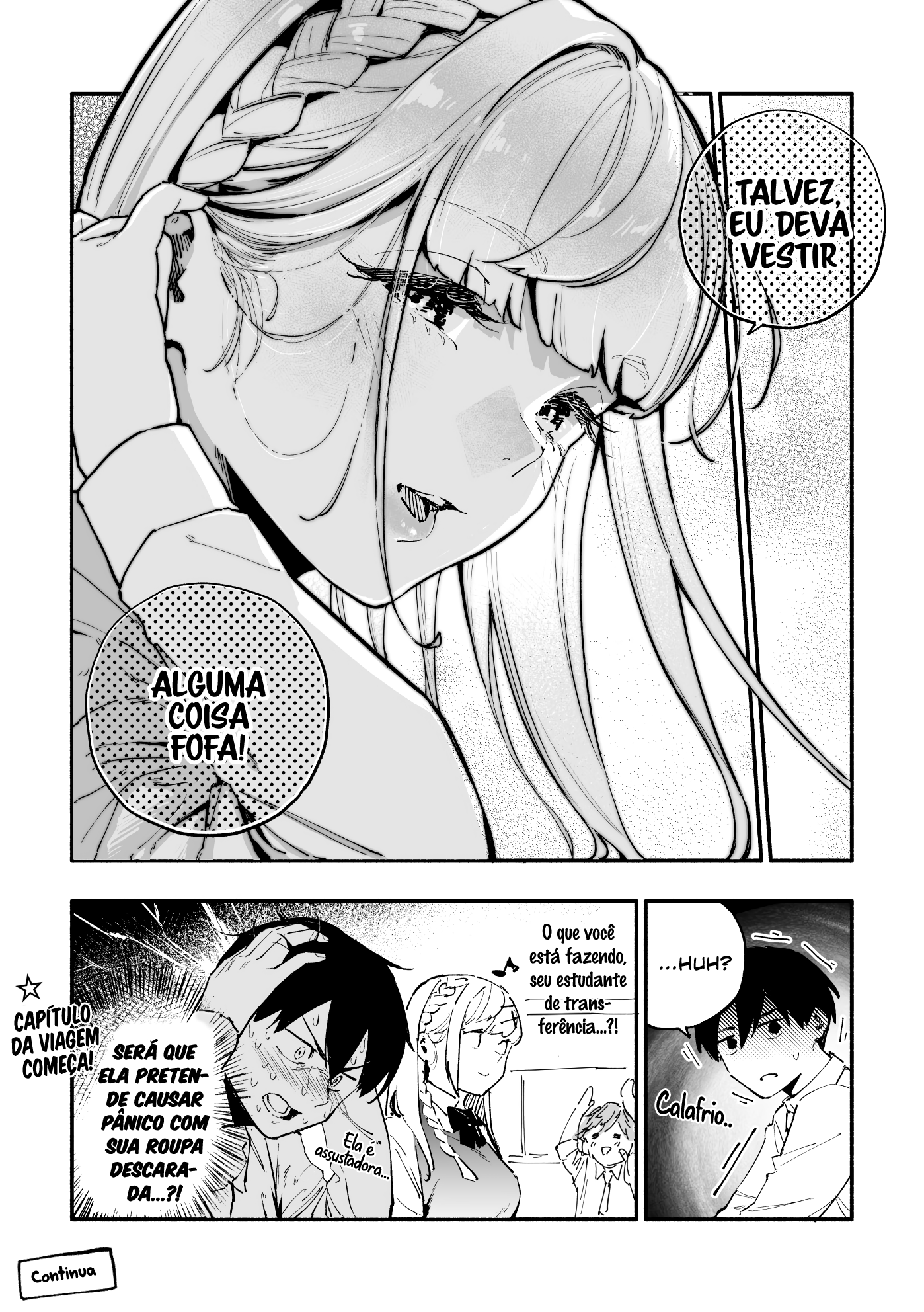 The Angelic Transfer Student and Mastophobia-kun Capítulo 9 Página 5