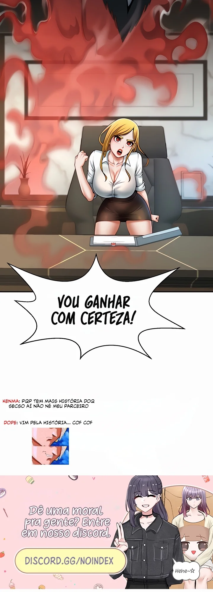 The Cheat Code Hitter Fucks Them All Capítulo 10 Página 34