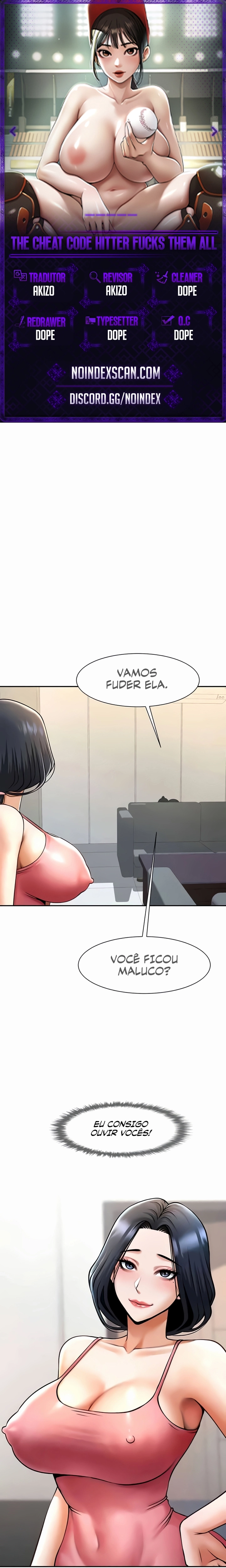 The Cheat Code Hitter Fucks Them All Capítulo 45 Página 1