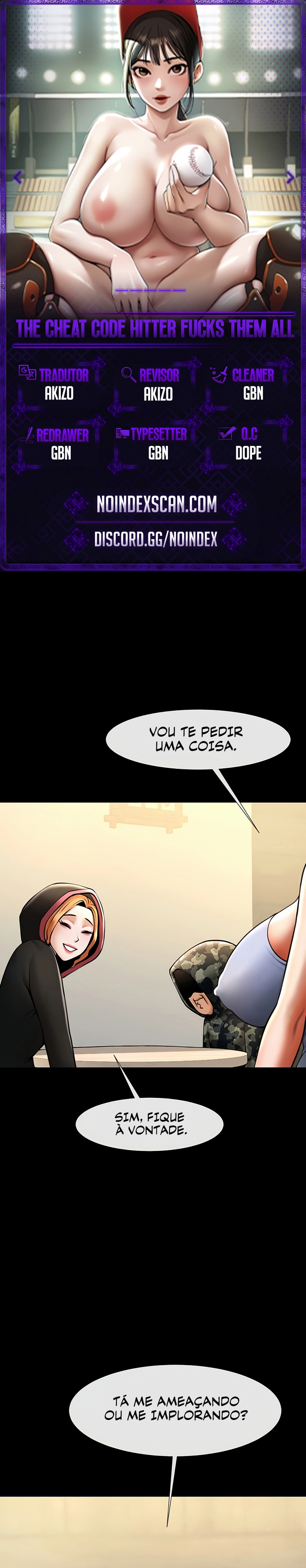 The Cheat Code Hitter Fucks Them All Capítulo 53 Página 1