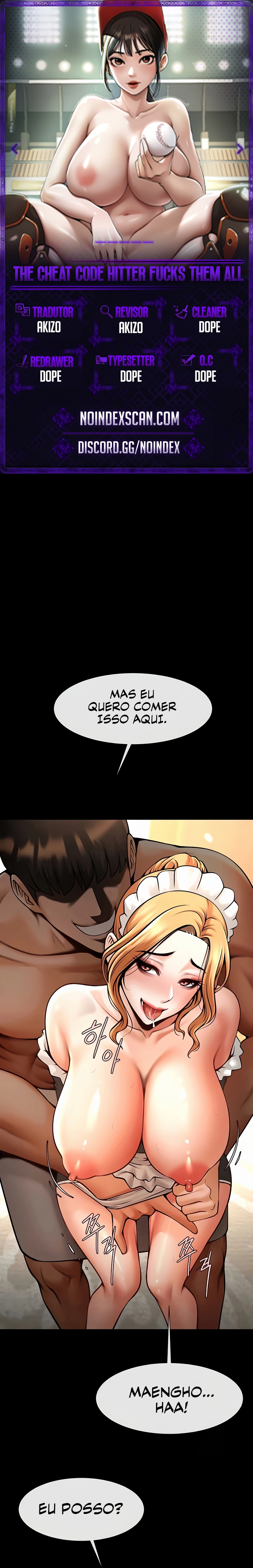 The Cheat Code Hitter Fucks Them All Capítulo 69 Página 1
