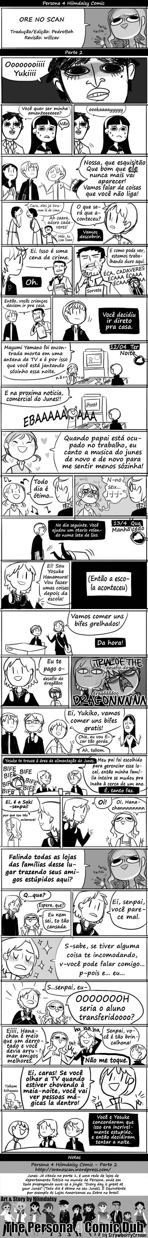 The Persona 4 Comic Dub (Doujinshi) Capítulo 2 Página 1