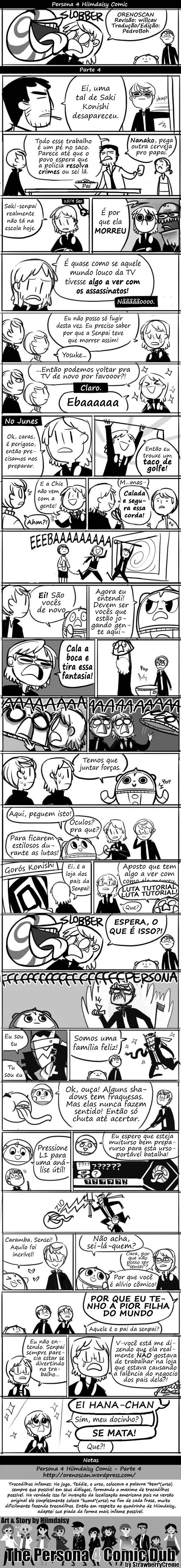 The Persona 4 Comic Dub (Doujinshi) Capítulo 4 Página 1