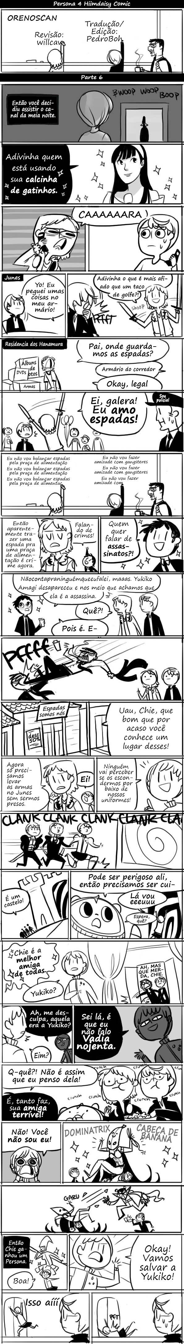 The Persona 4 Comic Dub (Doujinshi) Capítulo 6 Página 1