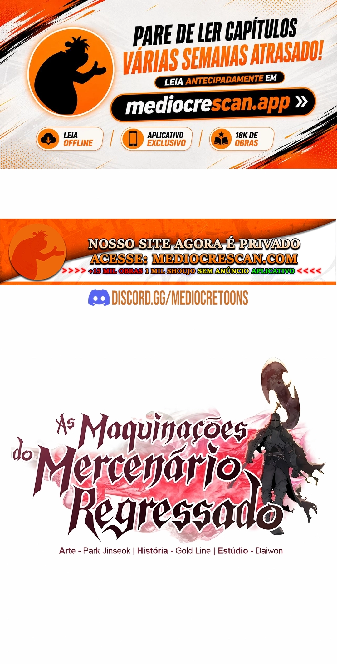 The Regressed Mercenary Has a Plan Capítulo 103 Página 1