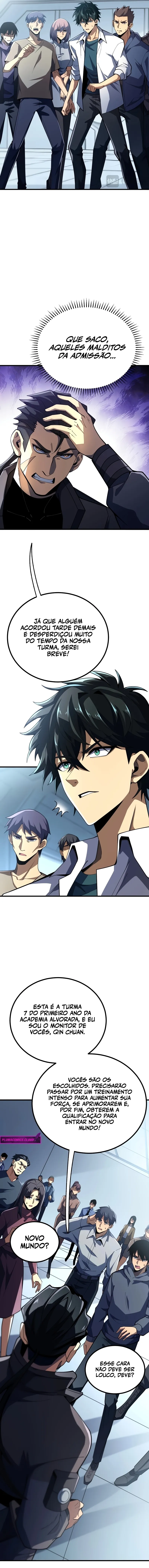 The SS-Rank Freshman at Dawn Academy Capítulo 1 Página 8