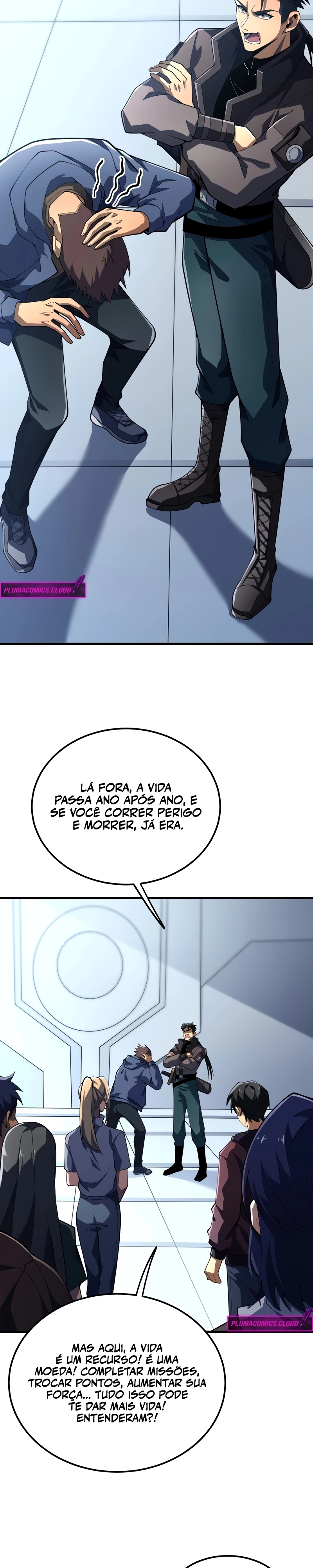 The SS-Rank Freshman at Dawn Academy Capítulo 2 Página 3