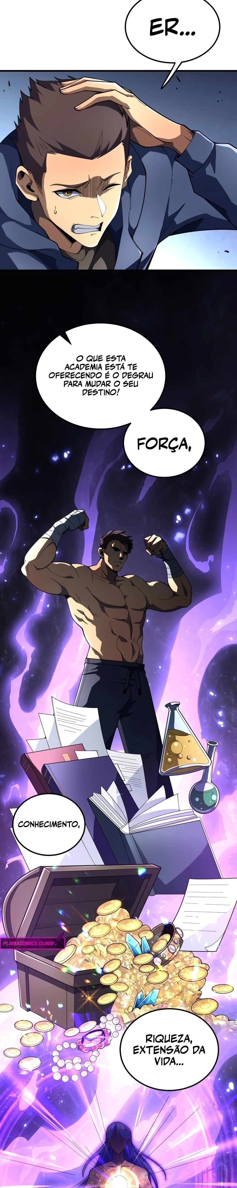 The SS-Rank Freshman at Dawn Academy Capítulo 2 Página 4