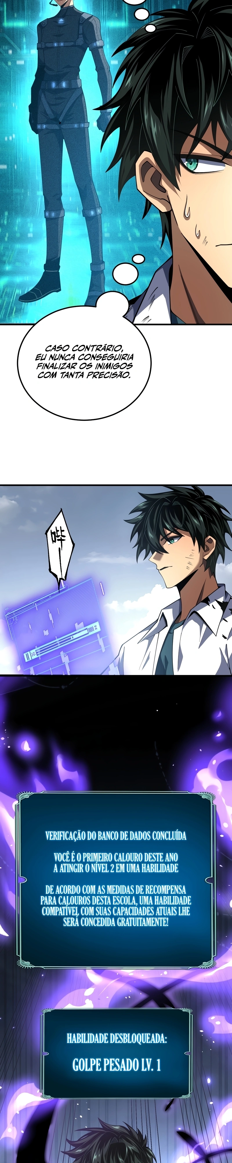 The SS-Rank Freshman at Dawn Academy Capítulo 3 Página 38