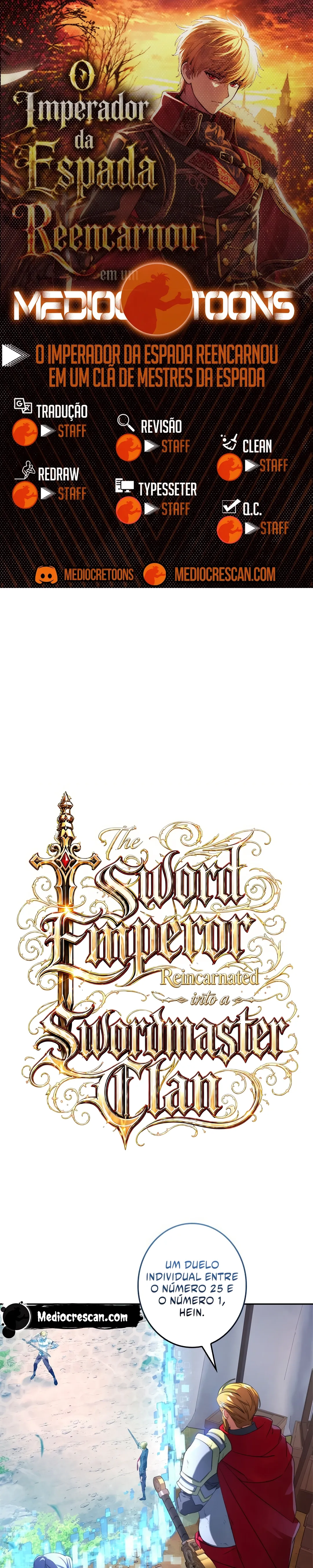 The Sword Emperor Transmigrates Capítulo 8 Página 1