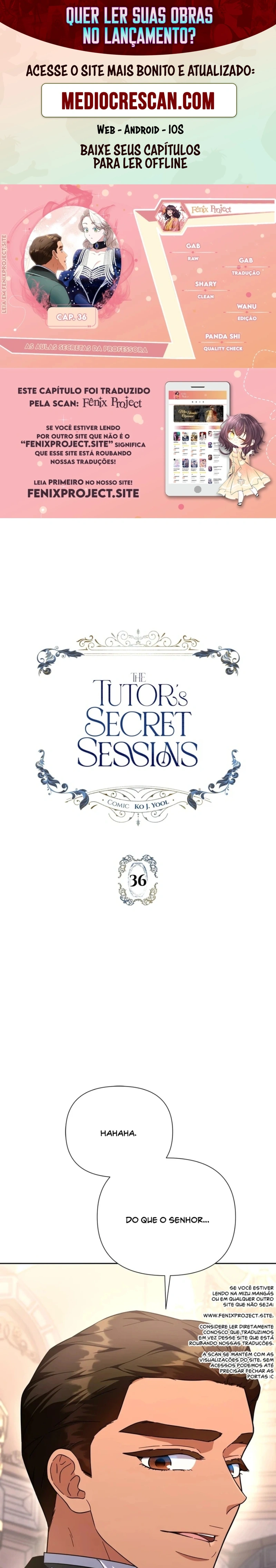 The Tutor's Secret Sessions Capítulo 36 Página 1