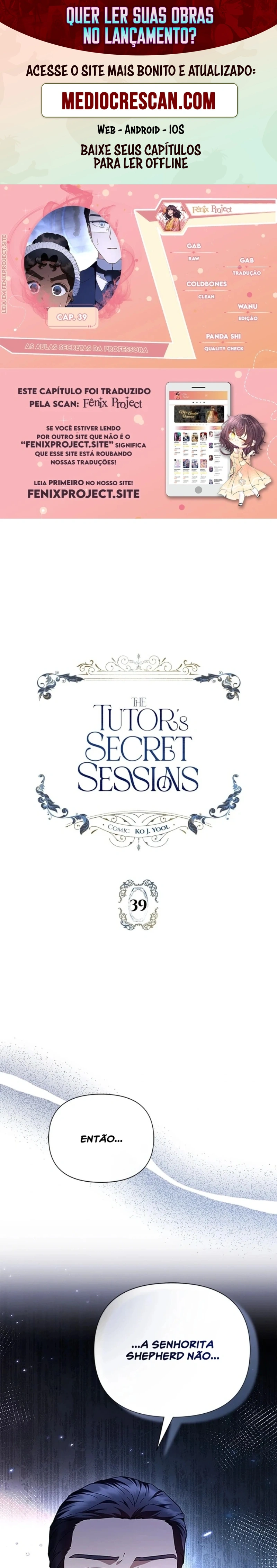 The Tutor's Secret Sessions Capítulo 39 Página 1