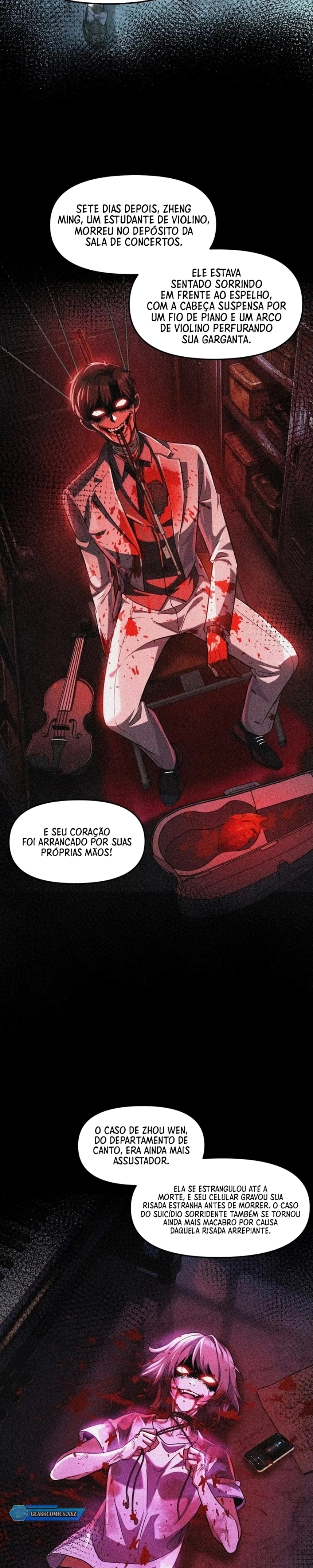 The Yandere Horrors I Draw Became Real Capítulo 16 Página 6