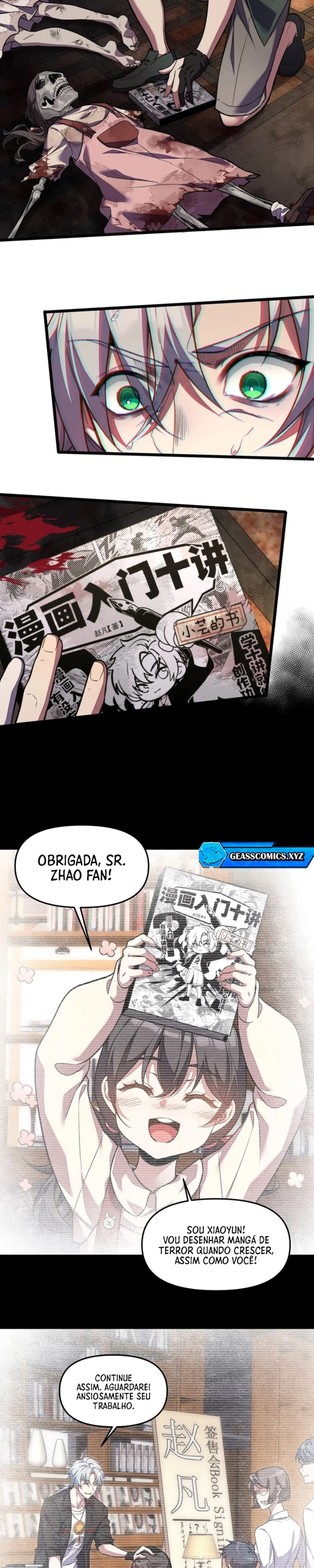 The Yandere Horrors I Draw Became Real Capítulo 9 Página 9